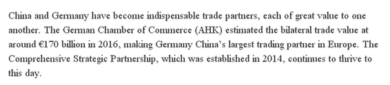 【老外谈】中德合作有助于更有效解决气候变化等国际问题