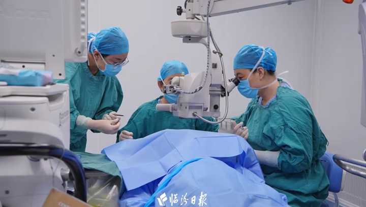 全国首批！在临汾爱尔眼科医院顺利完成