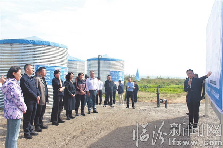 与会领导与专家现场观摩洪洞县碧丰农业开发有限公司.jpg