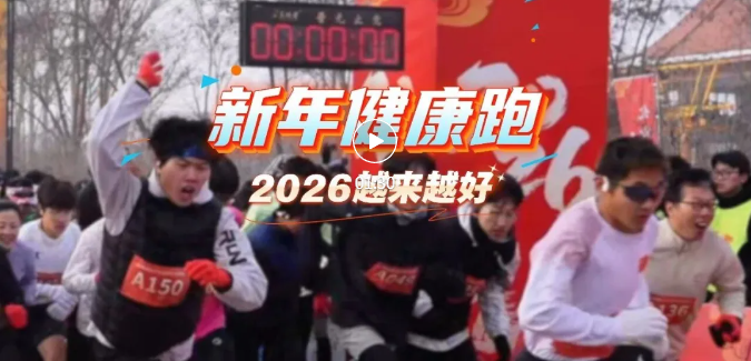 汾河岸畔，千人“竞逐”迎新年！