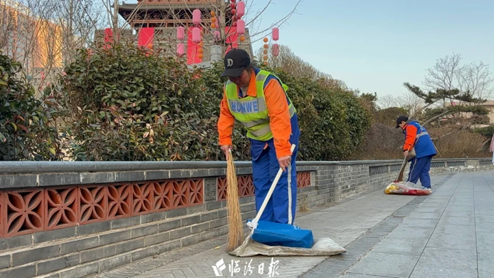 春节我在岗 | 环卫“橙”，用洁净为年味添彩～