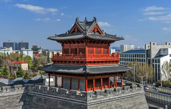 海报・临汾｜一城一楼皆入画，一砖一瓦皆是诗