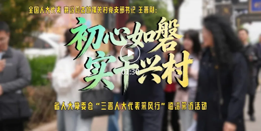 三晋人大代表采风行 | 王晋刚：把履职答卷写在乡村大地上