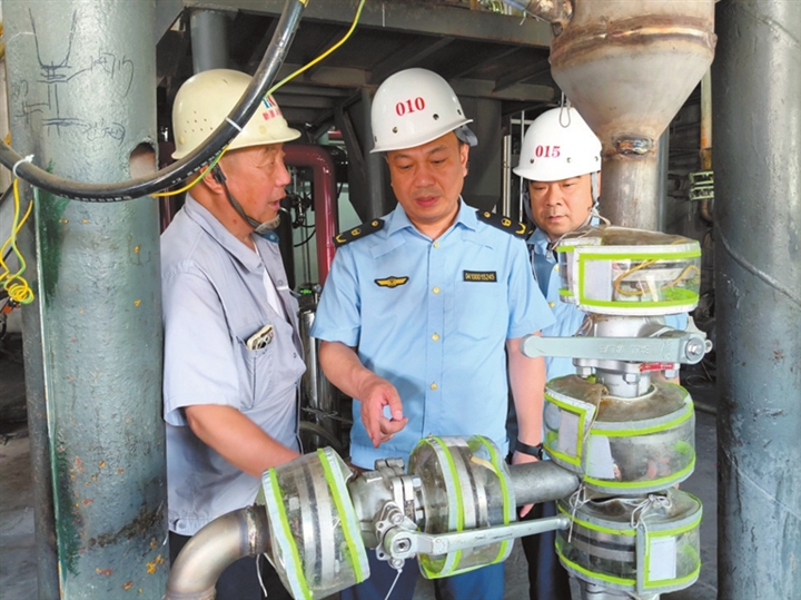 临汾市生态环境局尧都区入企巡查侧记