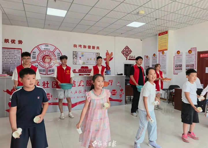 临汾这一社区，公益托管打造充实假期~