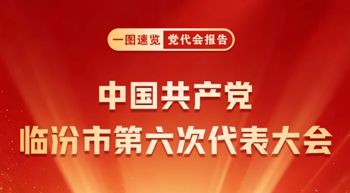 一图速览！临汾市第六次党代会报告