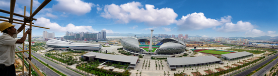 建设中的城东片区