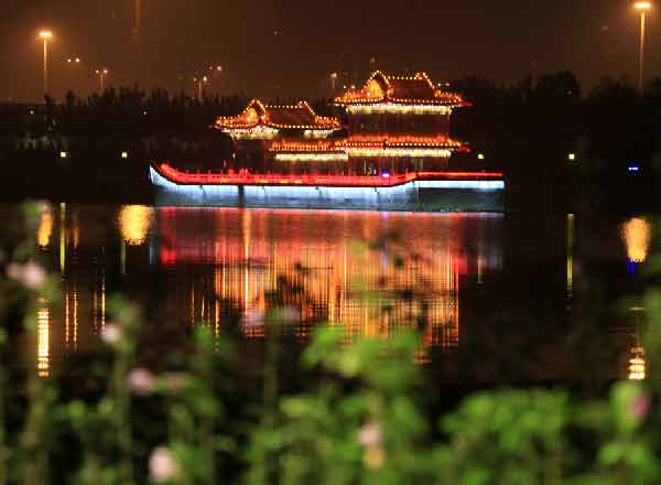 汾河公园夜景（3张）