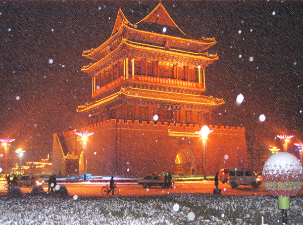 瑞雪临汾（13张）