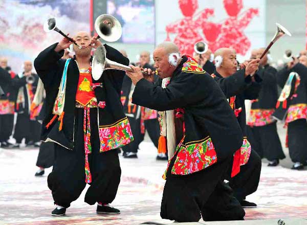 临汾锣鼓大桥（2张）