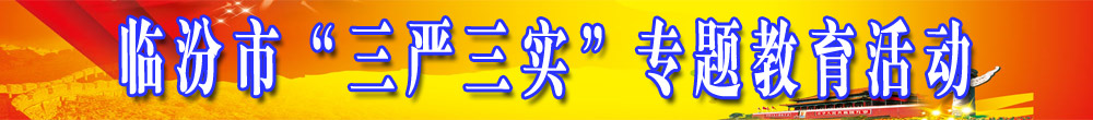 临汾市“三严三实”专题教育活动
